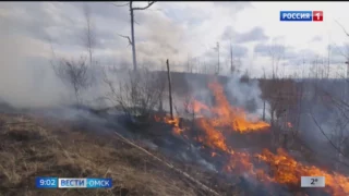 С сегодняшнего дня в Омской области вводится особый противопожарный режим
