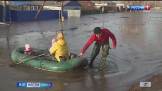 В селе Сибирское Русско-Полянского района начали делать водопропускную трубу