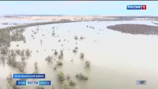 Уровень воды в Иртыше в Усть-Ишиме упал еще на 5 см