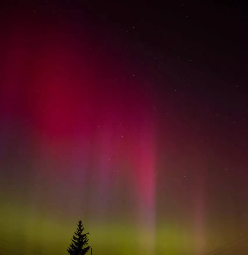 Уже сегодня ночью омичи смогут увидеть северное сияние