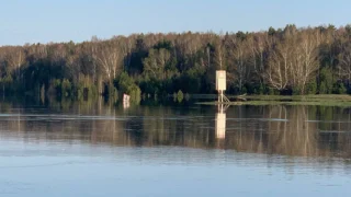 Уровень воды в Иртыше в Усть-Ишиме не изменился за сутки