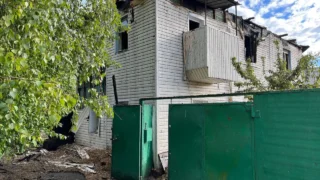 В Омске этой ночью в пожаре погибли двое детей