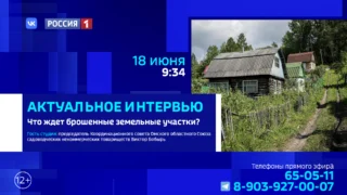 «Актуальное интервью», Что ждет брошенные земельные участки?