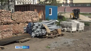 Городской сад в центре Омска обновят к 1 сентября
