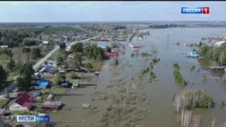 В Усть-Ишимском районе за неделю уровень воды снизился на несколько десятков сантиметров