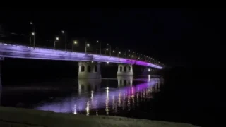 В Омске в День России запустят подсветку на Ленинградском мосту