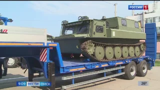 Лесхозы Омской области получают новую технику