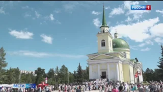 Тысячи верующих приняли участие в шествии в честь большого церковного праздника