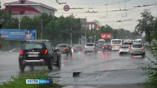 В Омске синоптики снова обещают дождь