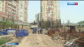 На строительную площадку на Пригородной в Омске пришли судебные приставы