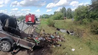 Смертельное ДТП произошло в Омской области на трассе Омск-Красноярка