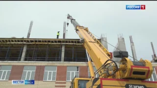 Первый звонок в новой Исилькульской школе может прозвенеть уже в начале 2025 года