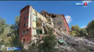 В Омске снова обрушился многострадальный дом на улице 20 Партсъезда
