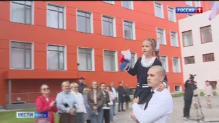 Свои двери для учеников впервые распахнул современный инженерный Лицей на Космическом проспекте