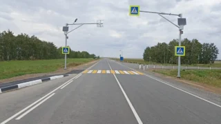 Завершен ремонт дороги Таврическое – Луговое: безопасность для водителей