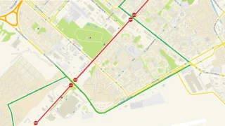 Автобусные маршруты на Левобережье временно изменят схемы движения
