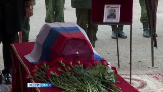 На Ново-Южном кладбище Омска состоялась церемония захоронения останков участника Великой Отечественной войны