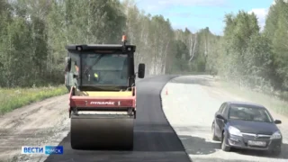 Восстановление участка дороги Омск – Одесское – граница Республики Казахстан подошли к концу
