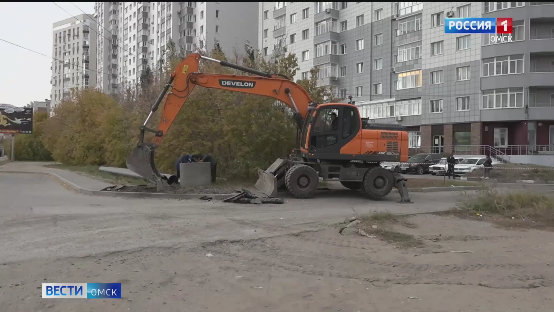 19 участков в Омске обустроят ливневыми канализациями до конца года