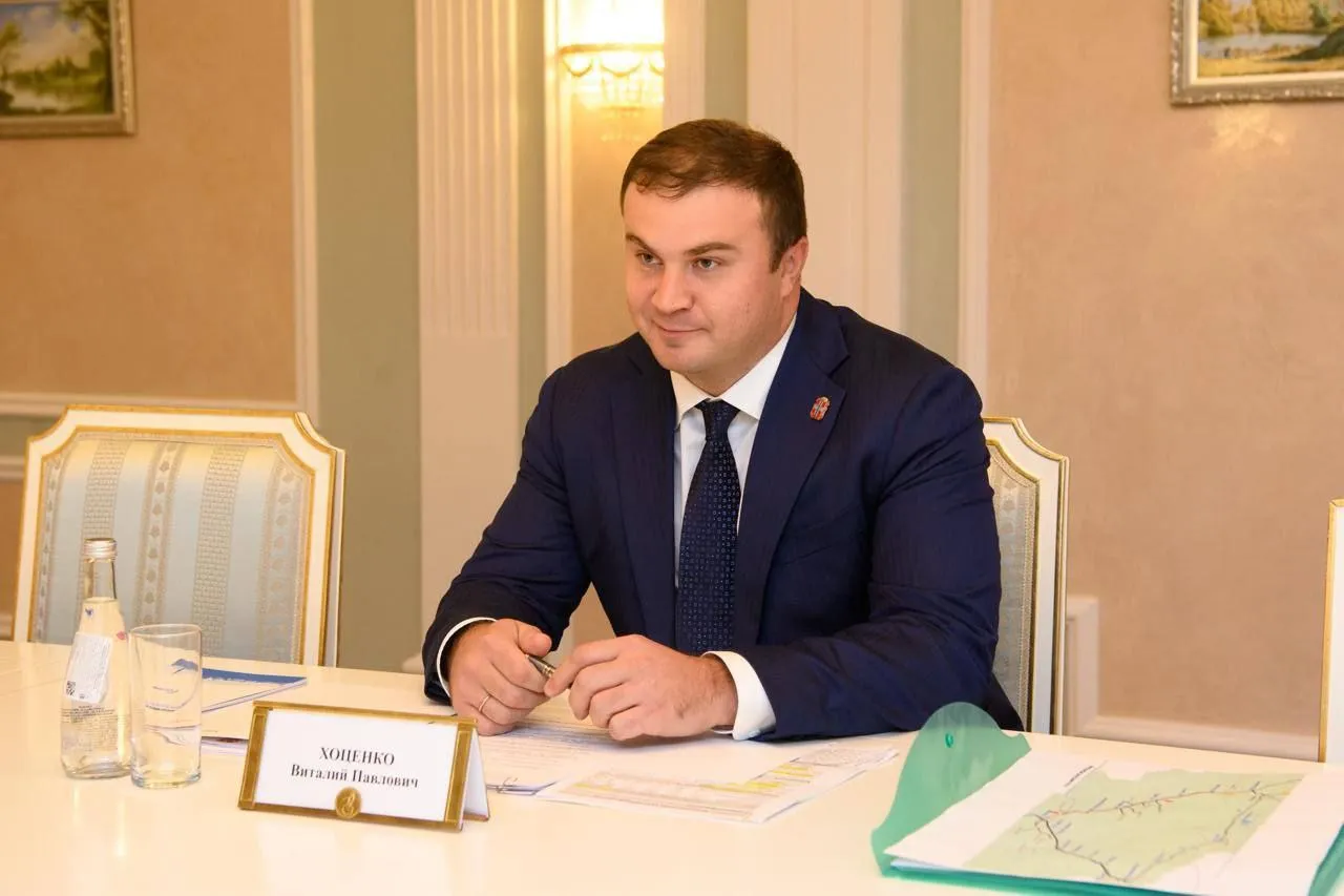 Виталий Хоценко провел рабочую встречу с председателем правления ПАО «Газпром» Алексеем Миллером, посвященную газификации