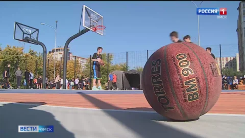 Центр уличного баскетбола в Омске готов к новому сезону