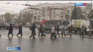 На смену октябрьскому теплу в Омскую область пришло резкое похолодание