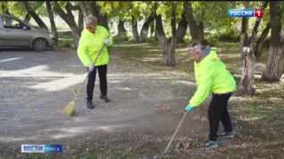 На общегородской осенний субботник вышли почти 50 тысяч омичей