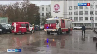 Омичи заметили массовое скопление пожарных машин в самом центре Омска