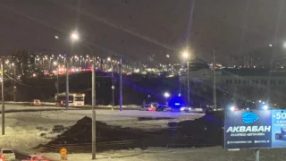 В Омске на мосту возле Телецентра произошло серьезное ДТП