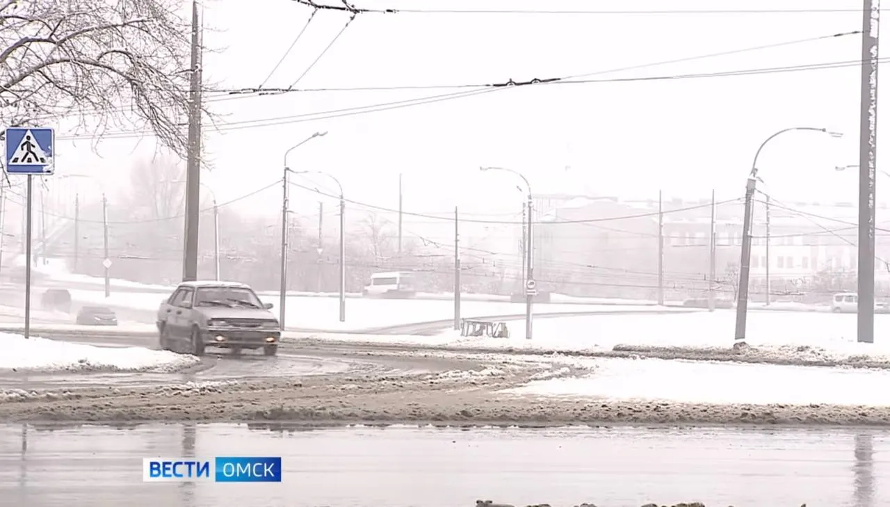 На Омскую область надвигается метель