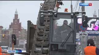 Больше трёх тысяч тысяч кубометров снега вывезли дорожные службы