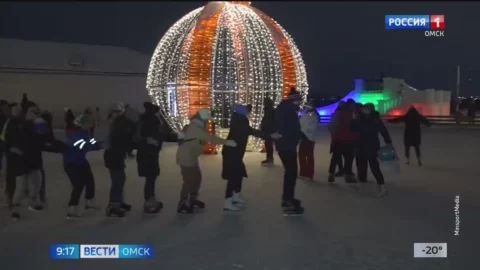 Где омичи смогут покататься на коньках в Октябрьском округе?