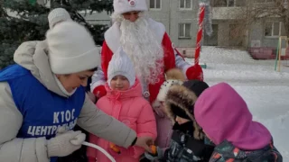 Омские активисты раздают «мандариновое» настроение