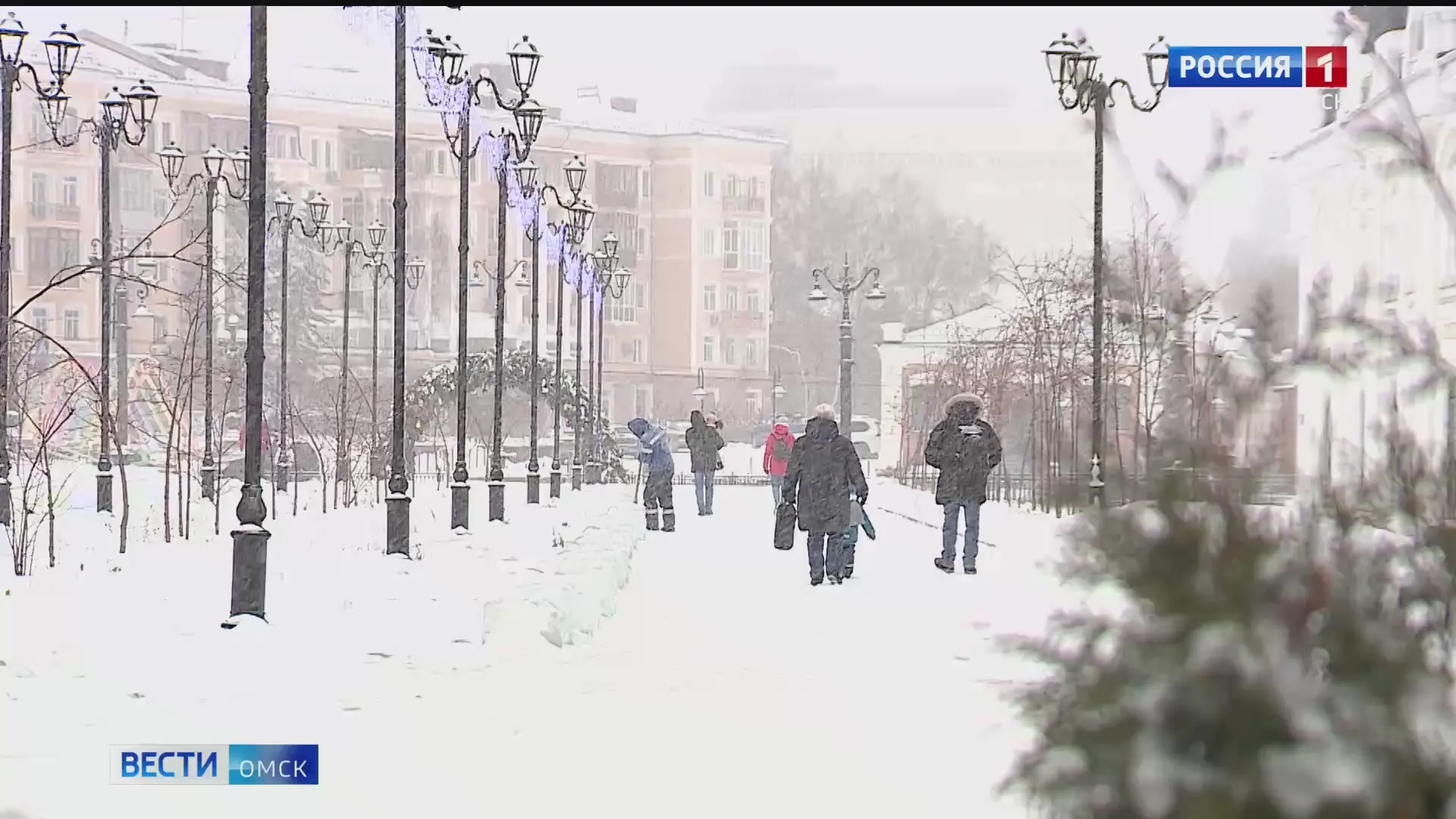 На Омскую область надвигается холодный циклон со снегопадом и метелью