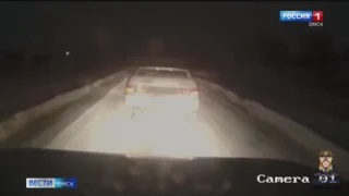 В Омске сотрудникам ДПС пришлось стрелять, чтобы остановить нарушителя