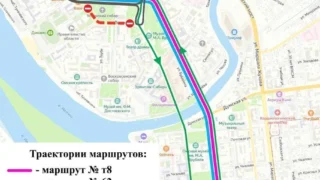 В Омске из-за Рождественского полумарафона изменит движение общественный транспорт