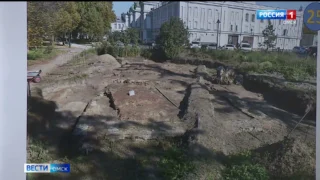 Омские археологи подвели промежуточные итоги раскопок каторжного острога