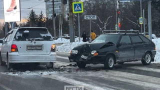 В Омске на левобережье произошла авария