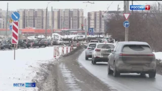 Реверсивное движение на мосту 60-летия ВЛКСМ запустят раньше намеченного срока — 8 января