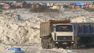 С февраля могут увеличить объемы вывозимого снега с дорог Омска