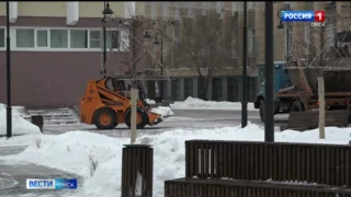 В Омскую область пришёл циклон и принёс снегопады