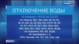 В Омске произойдет отключение холодной воды
