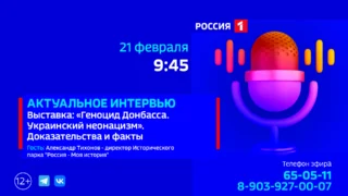 «Актуальное интервью», Выставка:»Геноцид Донбасса. Украинский неонацизм»