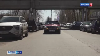 В Омске состоялся «Автопробег Победы»