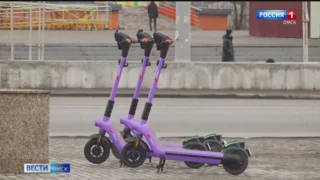 Омским самокатчикам ограничили скорость передвижения
