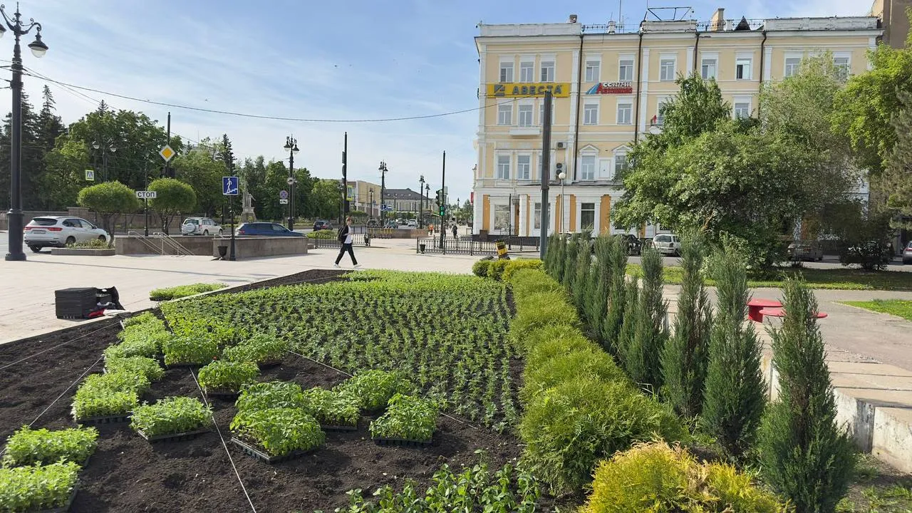 Омск продолжает преображаться к лету