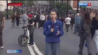 Любинский проспект стал пешеходным на эти выходные