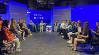 В студии ГТРК «Иртыш» прошла выездная встреча в рамках III Всероссийского молодежного медиафорума