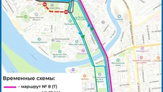В Омске ограничат движение транспорта из-за подготовки ко Дню Победы