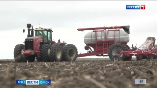 В Омской области продолжается посевная кампания